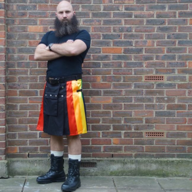 Rainbow / Gay Pride Kilt – Modern Kilts For Sale