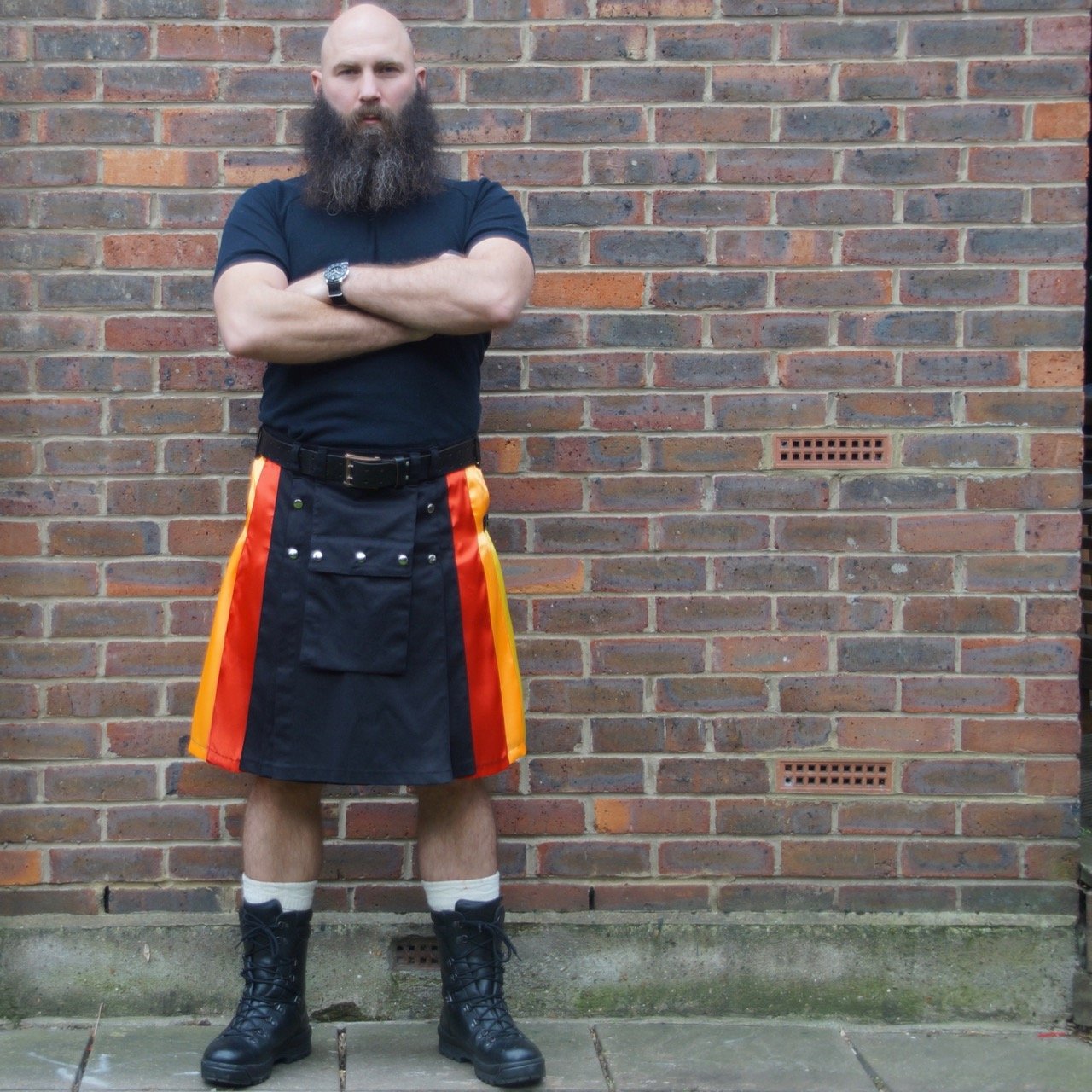 rainbow pride kilt