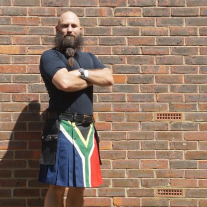 South African flag kilt