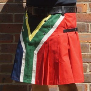South African flag kilt