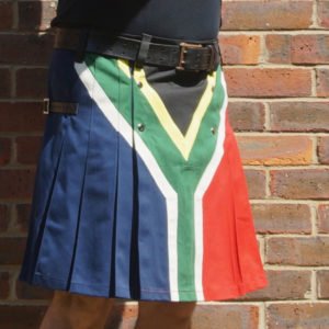 South African flag kilt